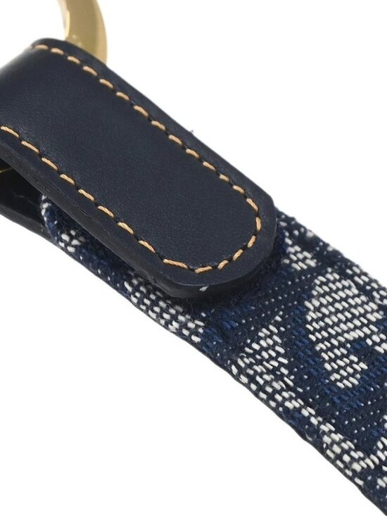 Christian Dior Trotter Belt Navy #85 main image 7